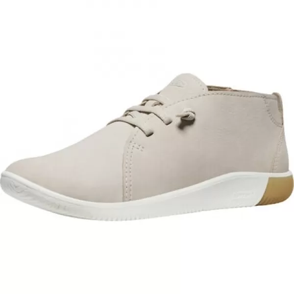  Dámské boty KEEN KNX CHUKKA W SILVER LINING/STAR WHITE 