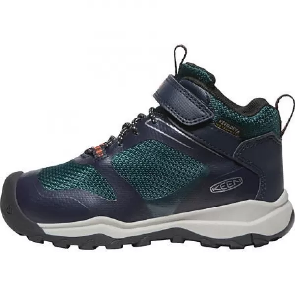  Dětské boty KEEN WANDURO MID WP SKY CAPTAIN/SEA MOSS 