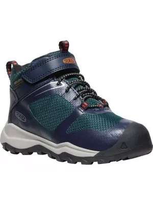 Dětské boty KEEN WANDURO MID WP SKY CAPTAIN/SEA MOSS