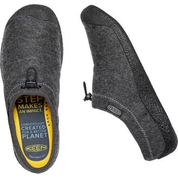  Pánské boty KEEN HOWSER III SLIDE M CHARCOAL GREY FELT/BLACK 