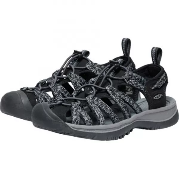  Dámské sandály KEEN WHISPER W BLACK/STEEL GREY 