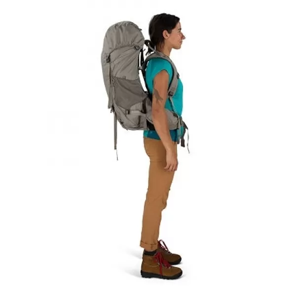  Dámský batoh OSPREY RENN 50 PEDIMENT GREY/LINEN TAN 