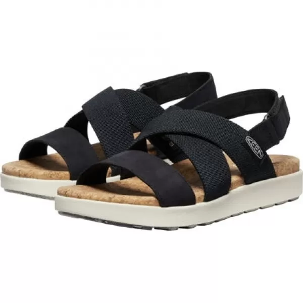  Dámské sandály KEEN ELLE CRISS CROSS W BLACK/BIRCH 