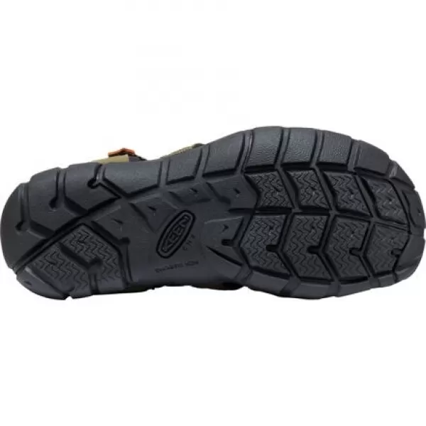  Dětské sandály KEEN SEACAMP II CNX YOUTH DARK OLIVE/GOLD FLAME 