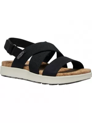 Dámské sandály KEEN ELLE CRISS CROSS W BLACK/BIRCH