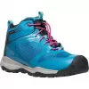 Dětské boty KEEN WANDURO MID WP YOUTH FJORD BLUE/FUCHSIA PURPLE