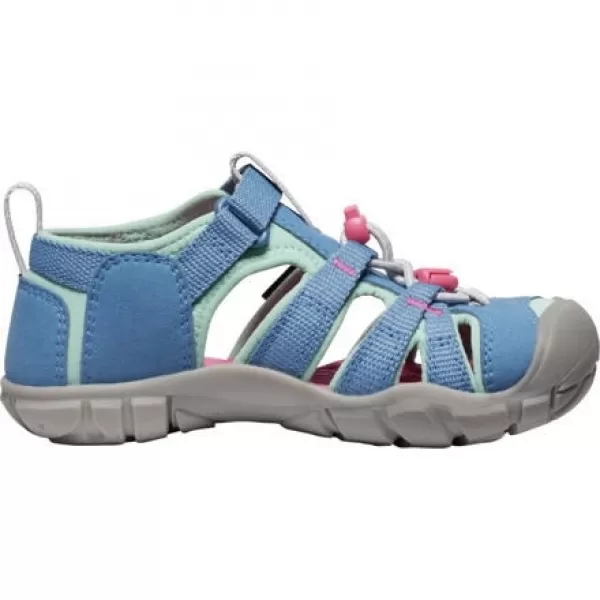  Dětské sandály KEEN SEACAMP II CNX CORONET BLUE/HOT PINK 