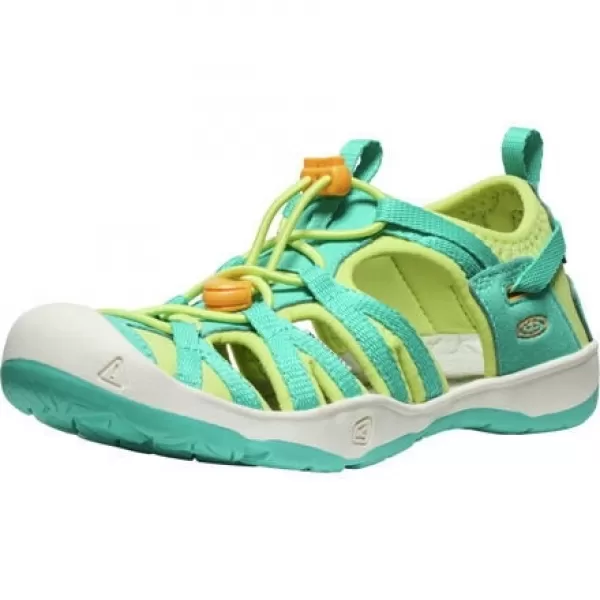  Dětské sandály KEEN MOXIE SANDAL YOUTH BRIGHT AQUA/BRIGHT MARIGOLD 