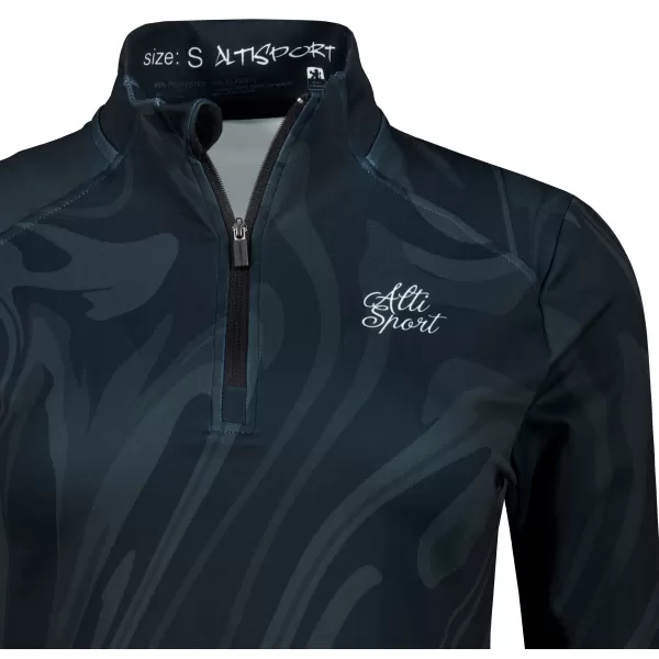  Dámská sportovní mikina premium plus ALTISPORT VOJ/ALW072MI04 BLACK 