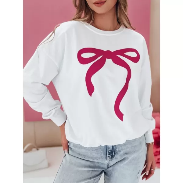  Dámská mikina oversize DSTREET SOFTTIE BÍLÁ 