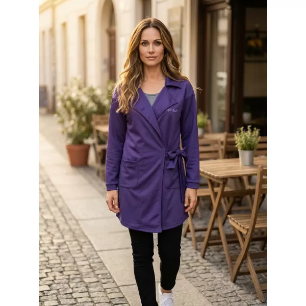  Dámské mikinové sáčko premium Altisport VOJ/ALW000MI05 FIALOVÁ 