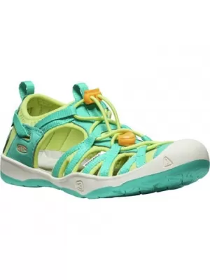 Dětské sandály KEEN MOXIE SANDAL YOUTH BRIGHT AQUA/BRIGHT MARIGOLD
