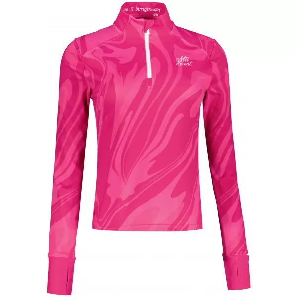  Dámská sportovní mikina premium plus ALTISPORT VOJ/ALW072MI04 HOT-PINK 