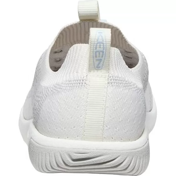  Dětské boty KEEN KNX KNIT LACE YOUTH STAR WHITE/SKYWAY 