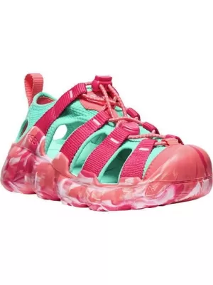 Dětské sandály KEEN HYPERPORT H2 YOUTH RASPBERRY/POOL BLUE