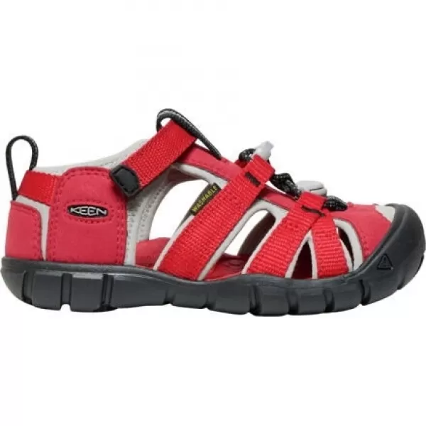  Dětské sandály KEEN SEACAMP II CNX RIBBON RED/ALLOY 