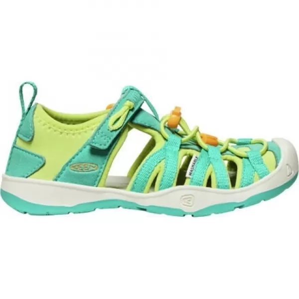  Dětské sandály KEEN MOXIE SANDAL BRIGHT AQUA/BRIGHT MARIGOLD 