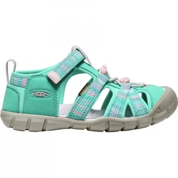  Dětské sandály KEEN SEACAMP II CNX YOUTH BRIGHT AQUA/PINK-A-BOO 