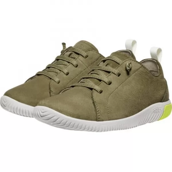  Dětské boty KEEN KNX LACE YOUTH MARTINI OLIVE/EVENING PRIMROSE 