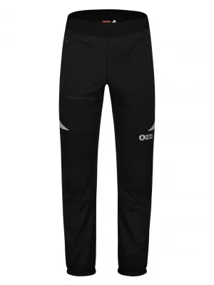 Pánské lehké nepromokavé softshell kalhoty NORDBLANC JAUNTINESS NBWPM8101 ČERNÁ