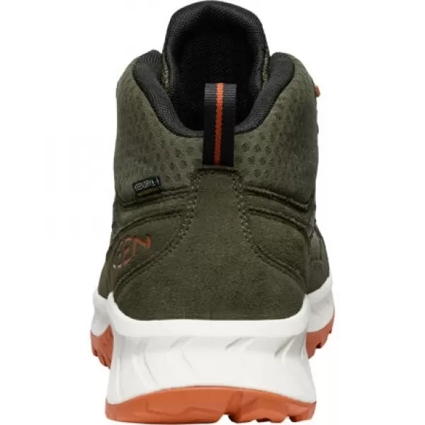  Panské boty KEEN HIGHTRAIL MID WP FOREST NIGHT/GOLD FLAME 