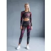Dámské dlouhé legíny premium ALTISPORT VOJ/ALW082LEG01 ČERNÁ