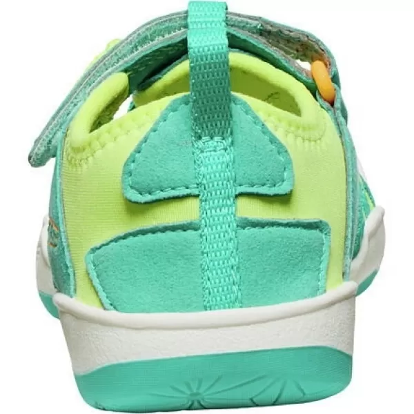  Dětské sandály KEEN MOXIE SANDAL BRIGHT AQUA/BRIGHT MARIGOLD 