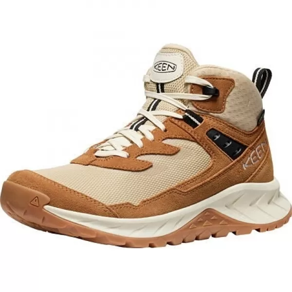  Dámské boty KEEN HIGHTRAIL MID WP SAFARI/CHIPMUNK 