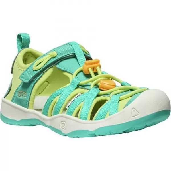  Dětské sandály KEEN MOXIE SANDAL BRIGHT AQUA/BRIGHT MARIGOLD 