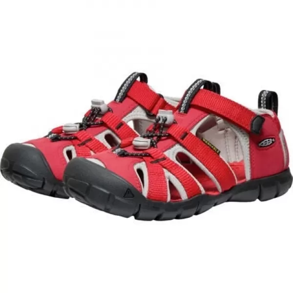  Dětské sandály KEEN SEACAMP II CNX YOUTH RIBBON RED/ALLOY 