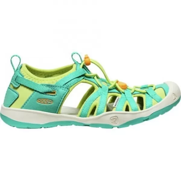  Dětské sandály KEEN MOXIE SANDAL YOUTH BRIGHT AQUA/BRIGHT MARIGOLD 
