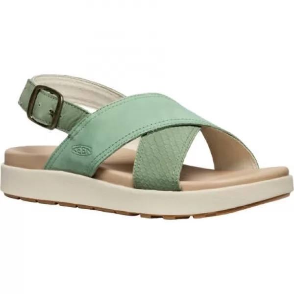  Dámské Sandály KEEN ELLE LUXE CROSS STRAP GRANITE GREEN/GRANITE GREEN 