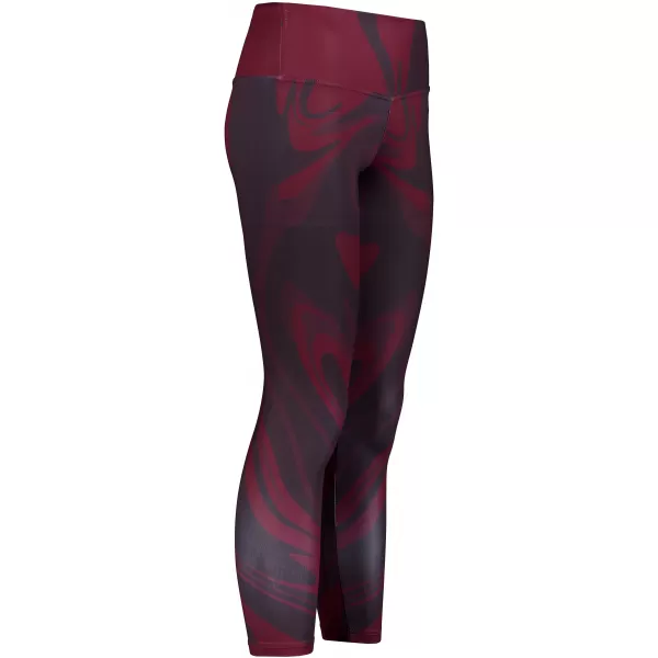  Dámské dlouhé legíny premium ALTISPORT VOJ/ALW072LEG01 WINE-RED 