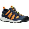 Dětské boty KEEN MOTOZOA SNEAKER YOUTH NAVAL ACADEMY/BRIGHT MARIGOLD