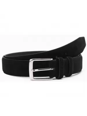 Pánský pásek OMBRE OU-ACBE-0113 BLACK