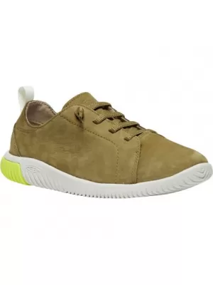 Dětské boty KEEN KNX LACE MARTINI OLIVE/EVENING PRIMROSE