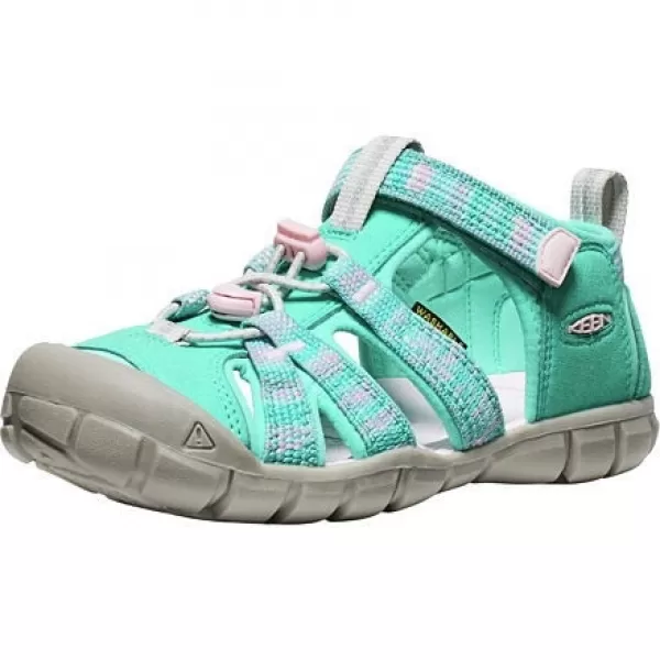  Dětské sandály KEEN SEACAMP II CNX YOUTH BRIGHT AQUA/PINK-A-BOO 