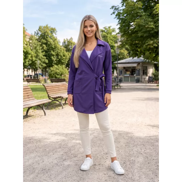  Dámské mikinové sáčko premium Altisport VOJ/ALW000MI05 FIALOVÁ 