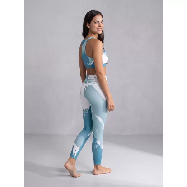  Dámské dlouhé legíny premium ALTISPORT VOJ/ALW081LEG01 MODRÁ 
