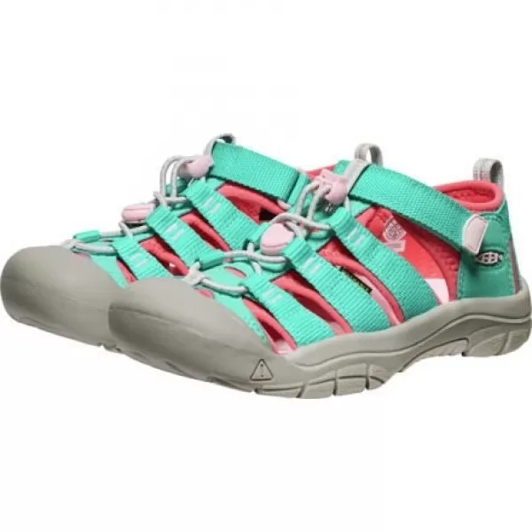  Dětské sandály KEEN NEWPORT H2 YOUTH BRIGHT AQUA/PINK-A-BOO 