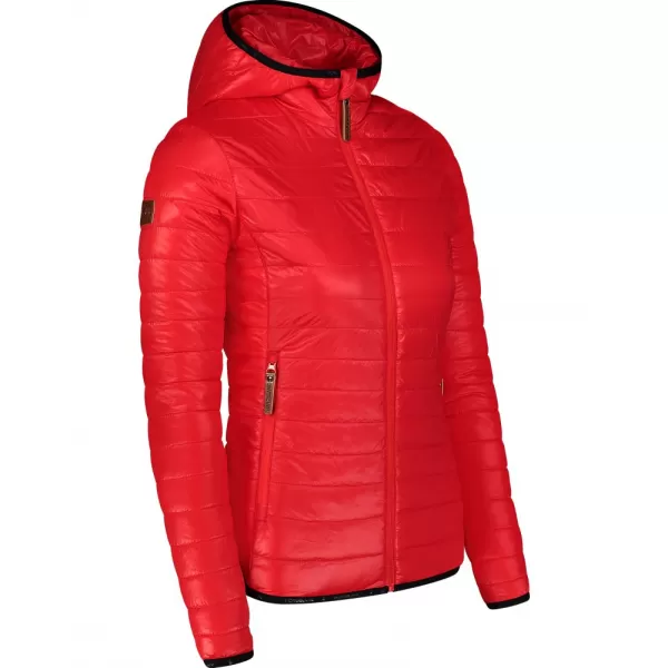  Dámská prošívaná bunda NORDBLANC STRONGFEELING NBWJL8117 ČERVENÁ 