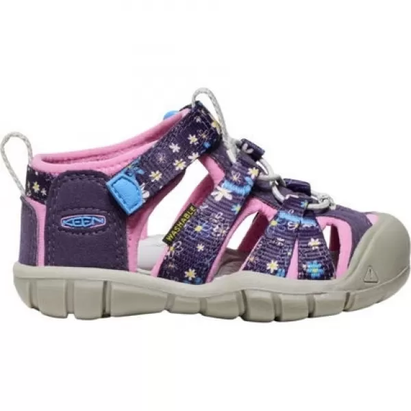  Dětské sandály KEEN SEACAMP II CNX TOTS Infant DAISIES/MARINA 