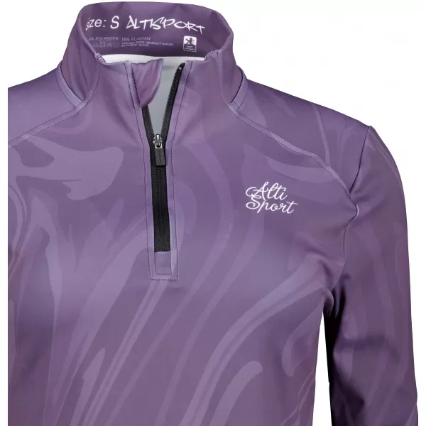 Dámská sportovní mikina premium plus ALTISPORT VOJ/ALW072MI04 FIALOVÁ 