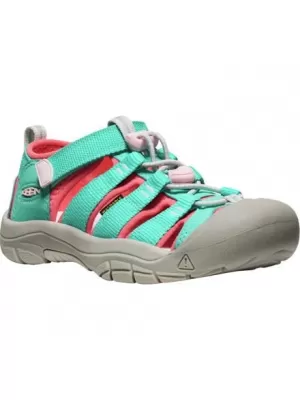 Dětské sandály KEEN NEWPORT H2 YOUTH BRIGHT AQUA/PINK-A-BOO