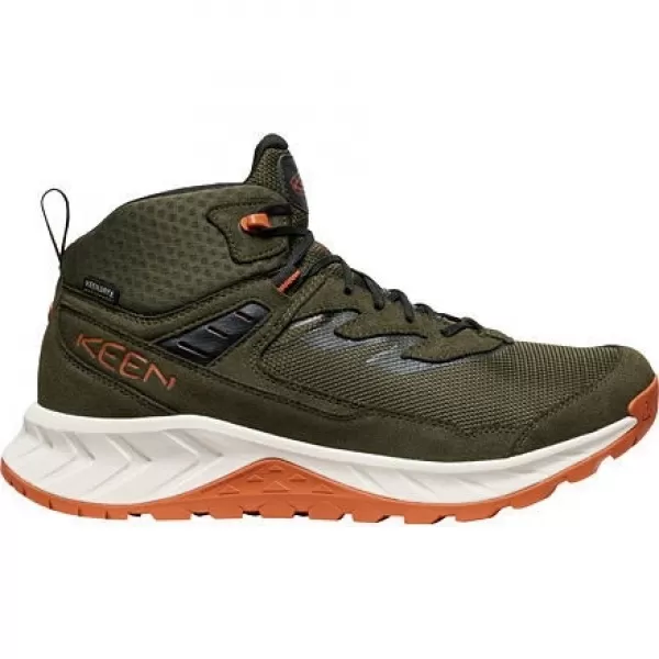  Panské boty KEEN HIGHTRAIL MID WP FOREST NIGHT/GOLD FLAME 