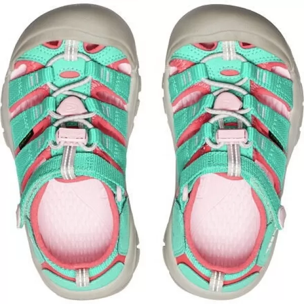  Dětské sandály KEEN NEWPORT H2 BRIGHT AQUA/PINK-A-BOO 