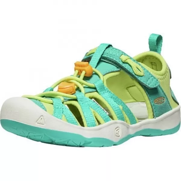  Dětské sandály KEEN MOXIE SANDAL BRIGHT AQUA/BRIGHT MARIGOLD 