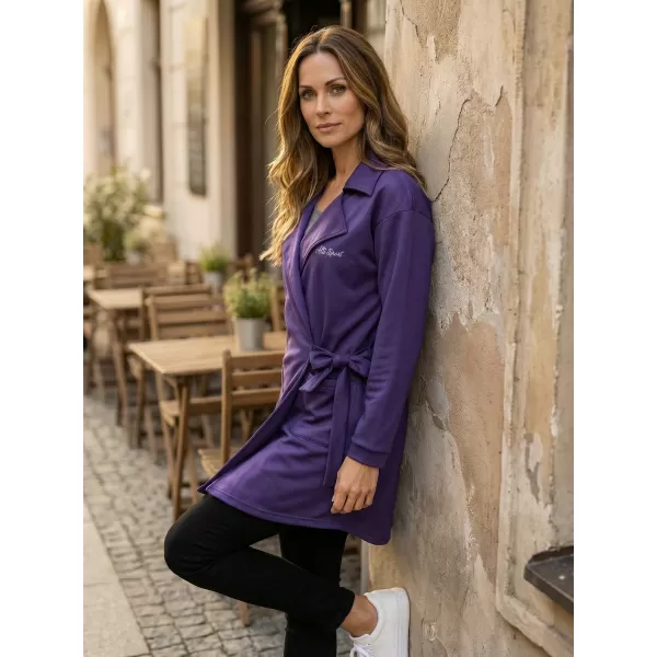  Dámské mikinové sáčko premium Altisport VOJ/ALW000MI05 FIALOVÁ 
