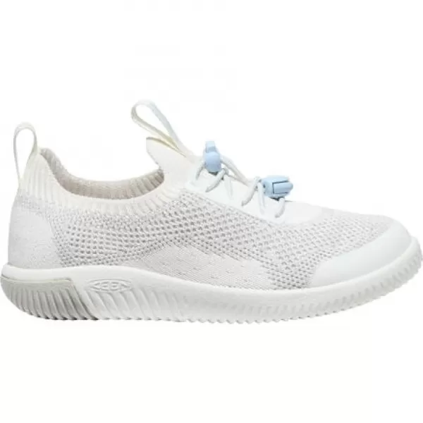  Dětské boty KEEN KNX KNIT LACE STAR WHITE/SKYWAY 