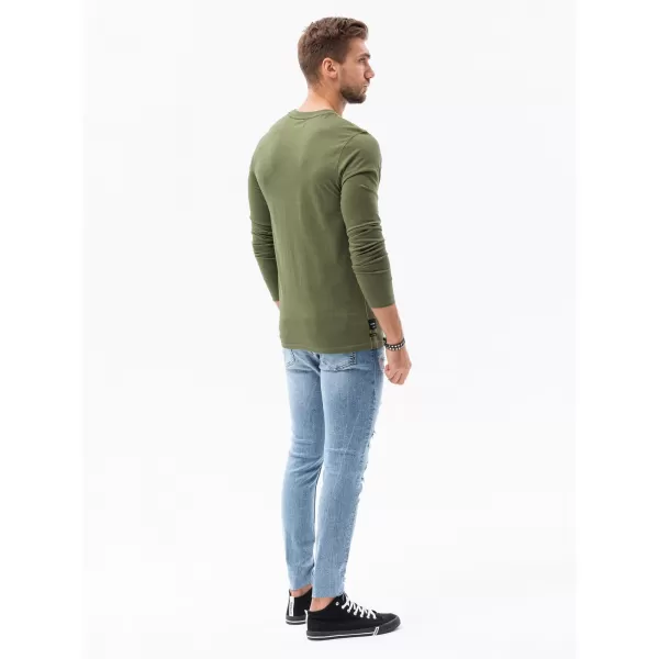  Pánské triko OMBRE L130 OLIVE 